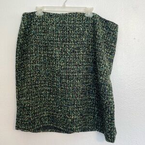 Liz Claiborne Woman Tweed Skirt 20W Multi color